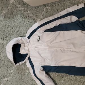 Philadelphia Eagles heavy winter ladies coat with polartec lined hood